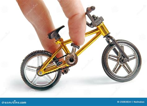 bicicleta de dedo